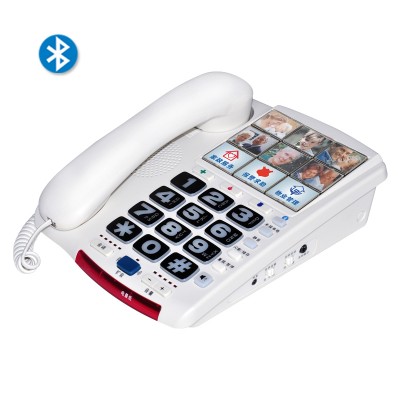 High Definition Amplified Corded Telephone Model XWT-108 with Bluetooth